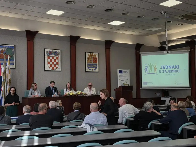 Projekt „Jednaki u zajednici“ za dostupnije socijalne usluge i veću uključenost ranjivih skupina
