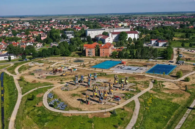 Vinkovci otvaraju najveće igralište u Hrvatskoj, očekuju vas sportska natjecanja, radionice i koncert Grše!